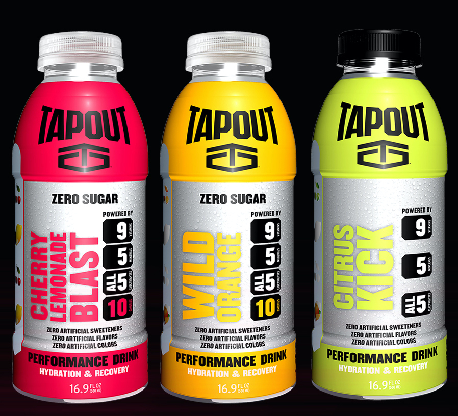 Tapout — Beverage portfolio creative
