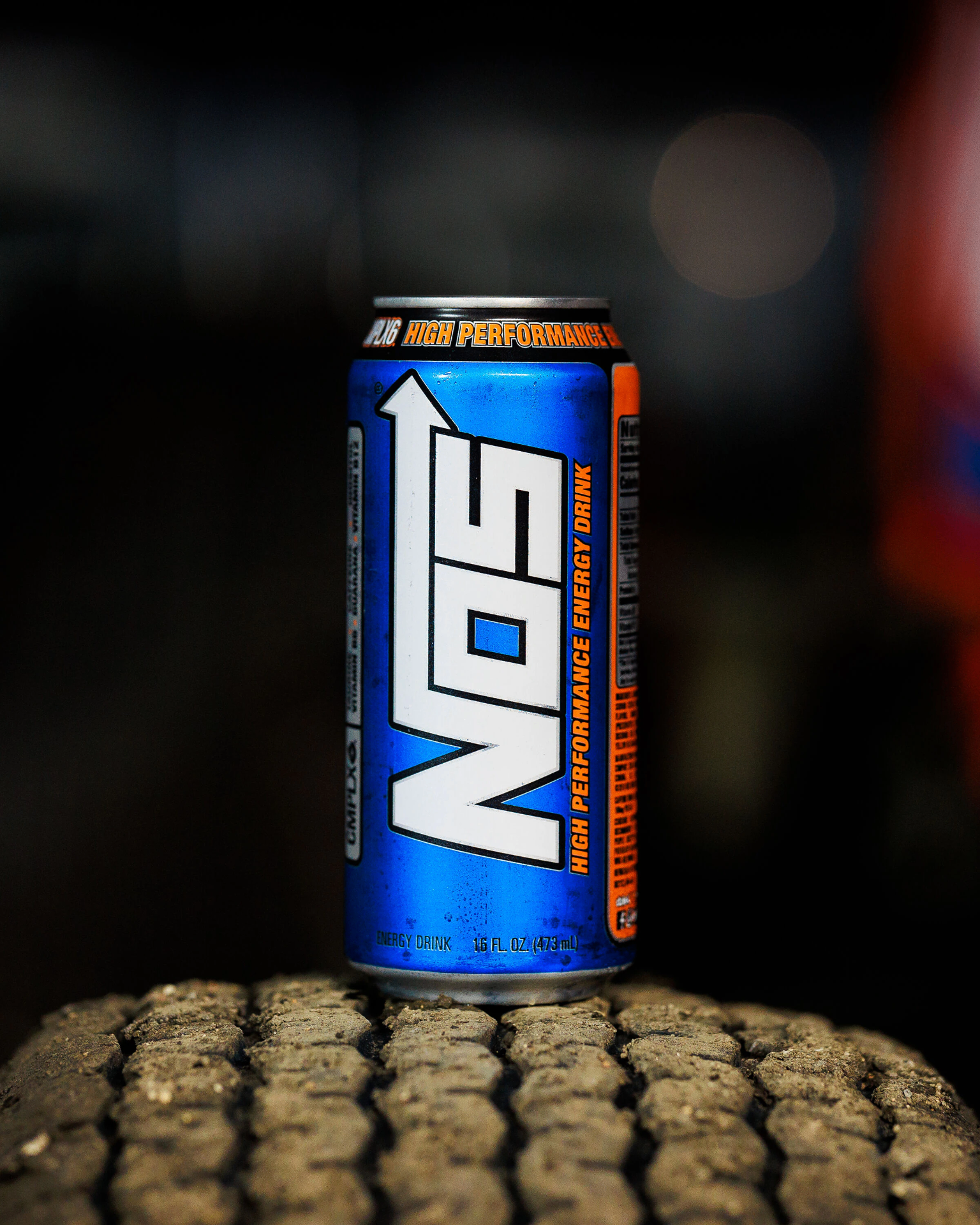 NOS Energy Drink can
